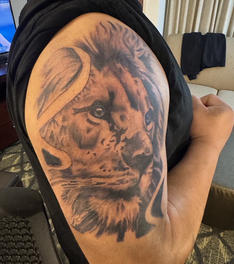 Lion - Tattoo Artist In Garland, Texas